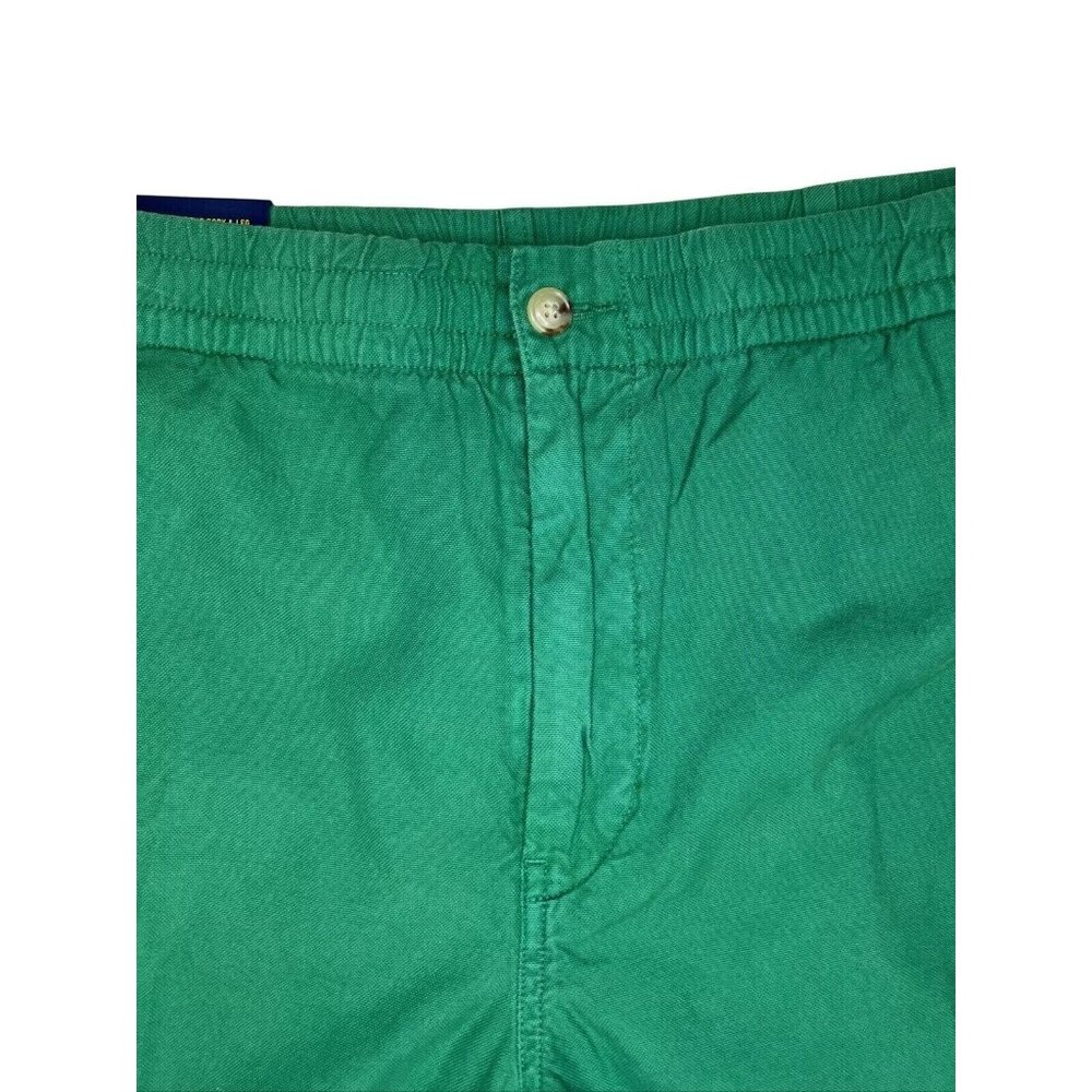 Polo Ralph Lauren XXL Classic Fit 5" Prepster Elastic Waist Chino Shorts Green - Picture 4 of 9
